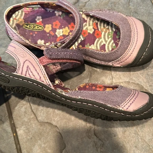 Keen Purple Floral Mary Jane Sandals - Picture 6 of 6